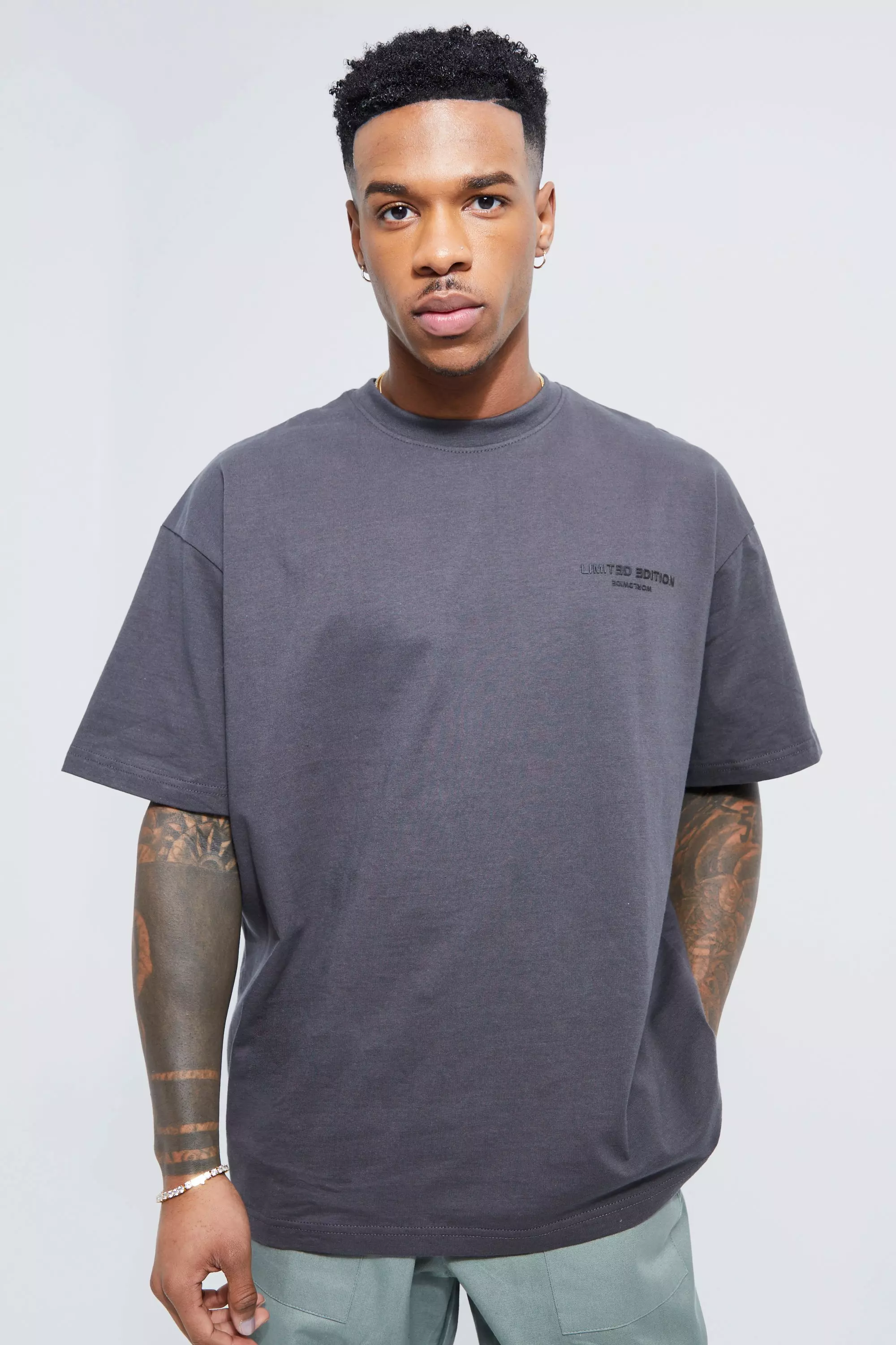 Oversized Logo Men's Tee | PUMA